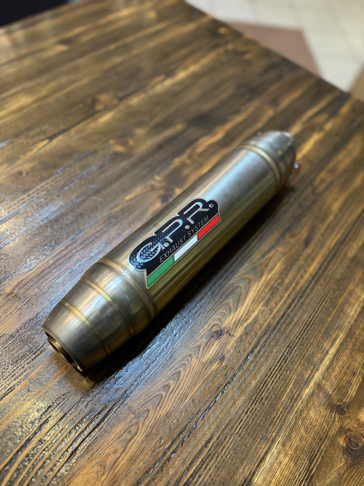 Gpr Deeptone İnox E Onaylı Orjinal Egzoz /53 mm Giriş 45 cm Uzunluk
