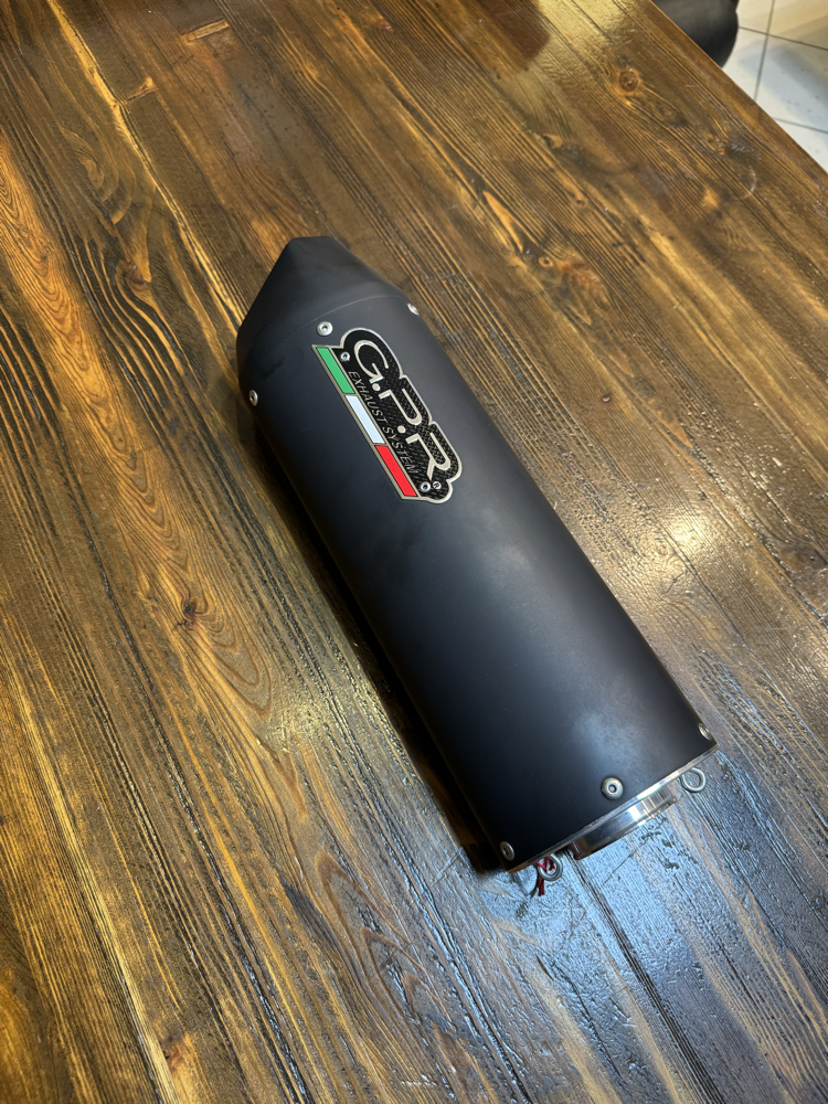 Gpr Furore Evo4 Poppy E Onaylı Orjinal Egzoz/53 mm Giriş 40 Cm Uzunluk