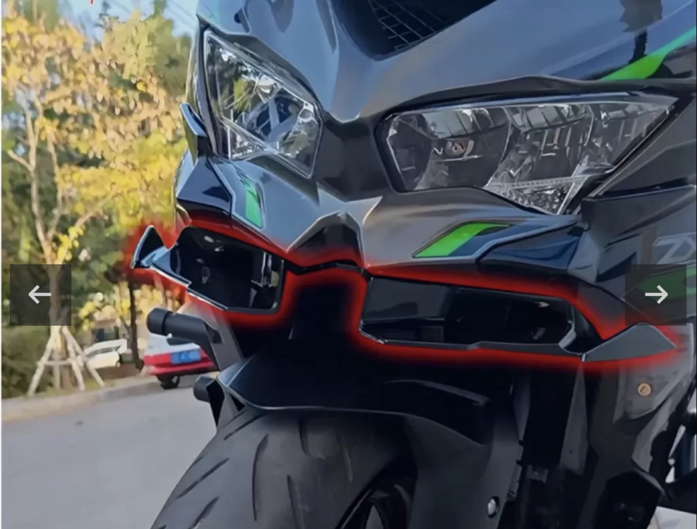 Kawasaki ZX4R Karbon Winglet 