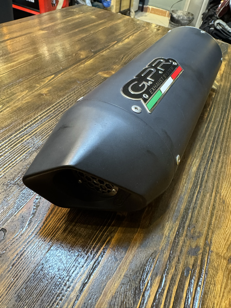 Gpr Furore Evo4 Poppy E Onaylı Orjinal Egzoz/53 mm Giriş 40 Cm Uzunluk