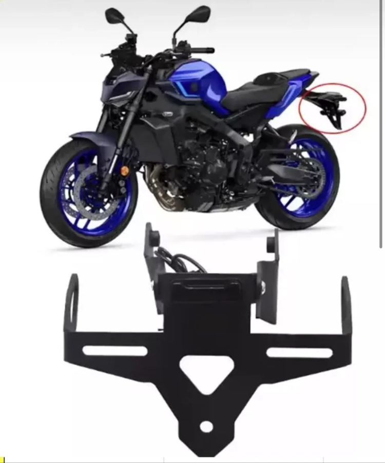 Yamaha MT09 Katlanır Plakalık / 2024-26
