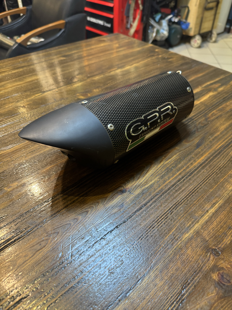 Gpr Tiburon Poppy Kuyruk Altı Orjinal Egzoz /53 mm Giriş