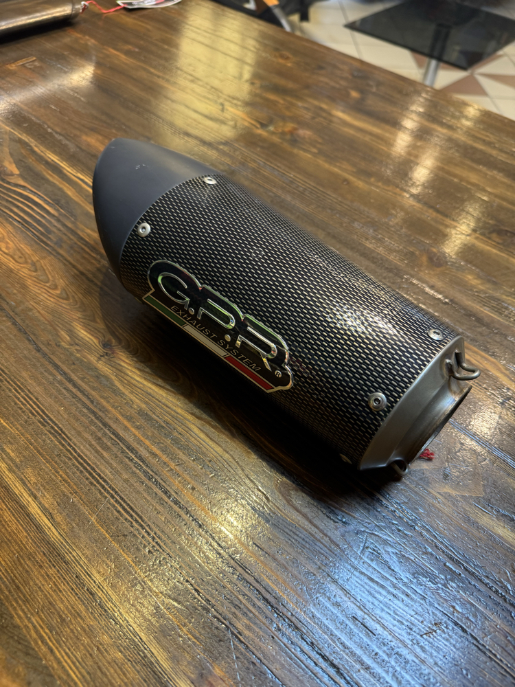 Gpr Tiburon Poppy Kuyruk Altı Orjinal Egzoz /53 mm Giriş