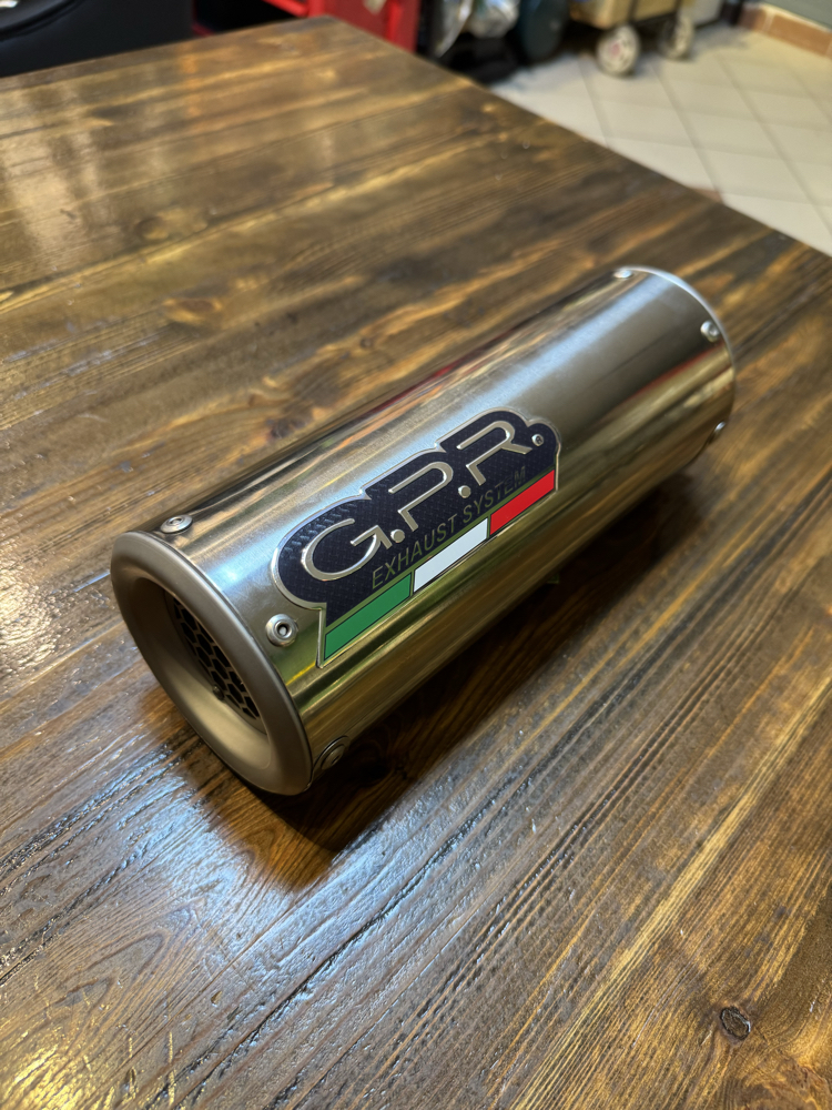 Gpr M3 İnox E Onaylı Orjinal Egzoz / 53 mm Giriş 27 cm Uzunluk