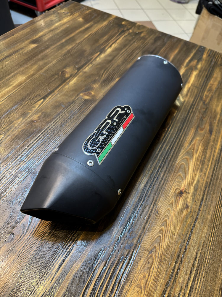 Gpr Furore Evo4 Poppy E Onaylı Orjinal Egzoz/53 mm Giriş 40 Cm Uzunluk