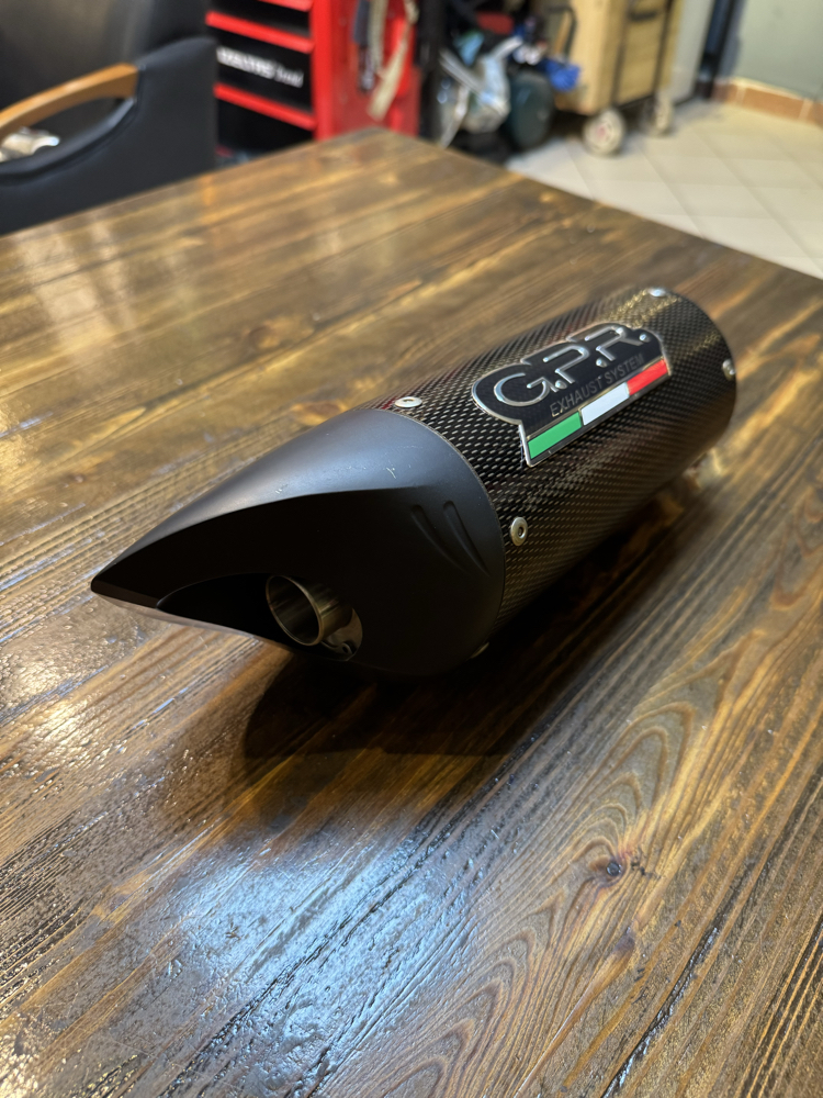 Gpr Tiburon Poppy Kuyruk Altı Orjinal Egzoz /53 mm Giriş
