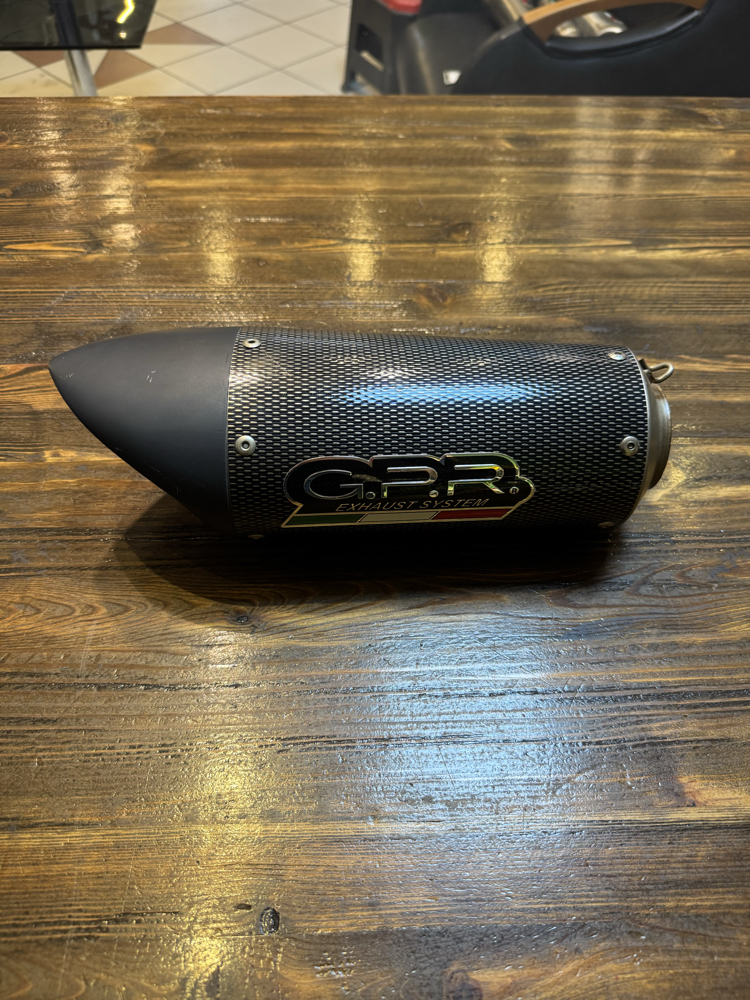 Gpr Tiburon Poppy Kuyruk Altı Orjinal Egzoz /53 mm Giriş