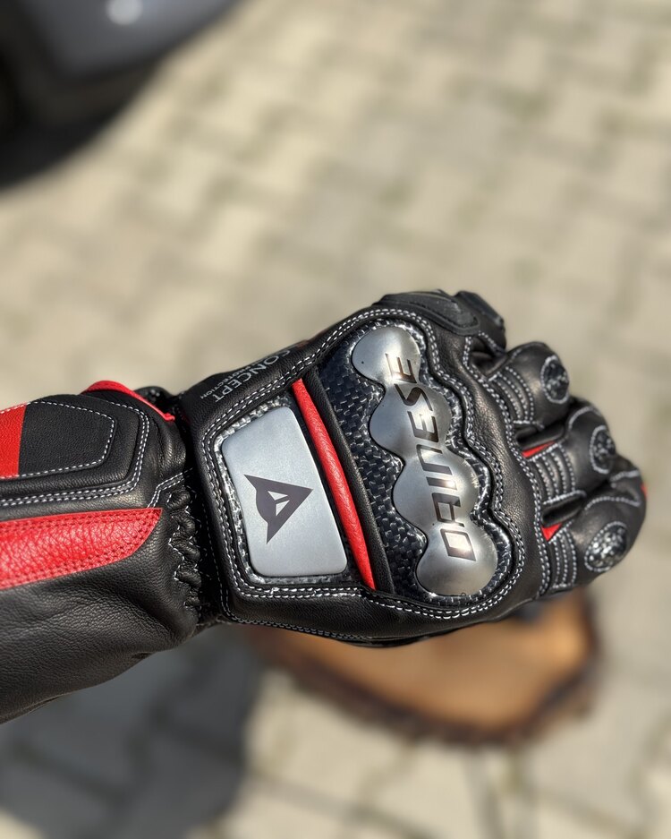 DAINESE BİLEKLİ DERİ CARBON ELDİVEN