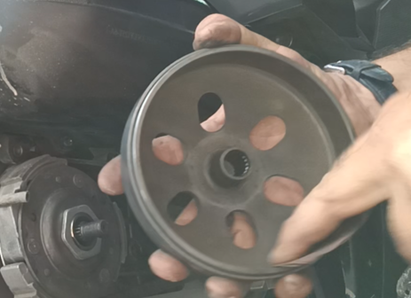 Scooter Kalkışta Metal Sesi – Arka Varyatör Arızası ve Kesin Çözüm PDF