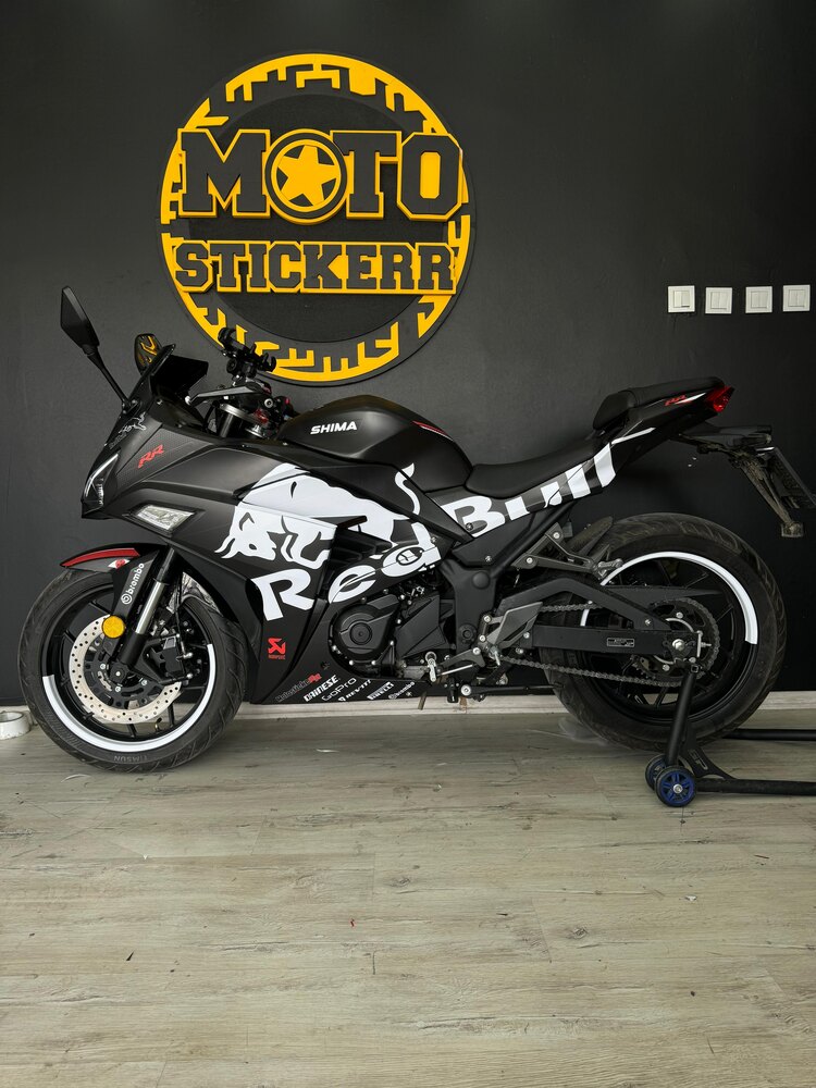 RKS R250 Redbull Tasarımı (Jant sticker dahil )