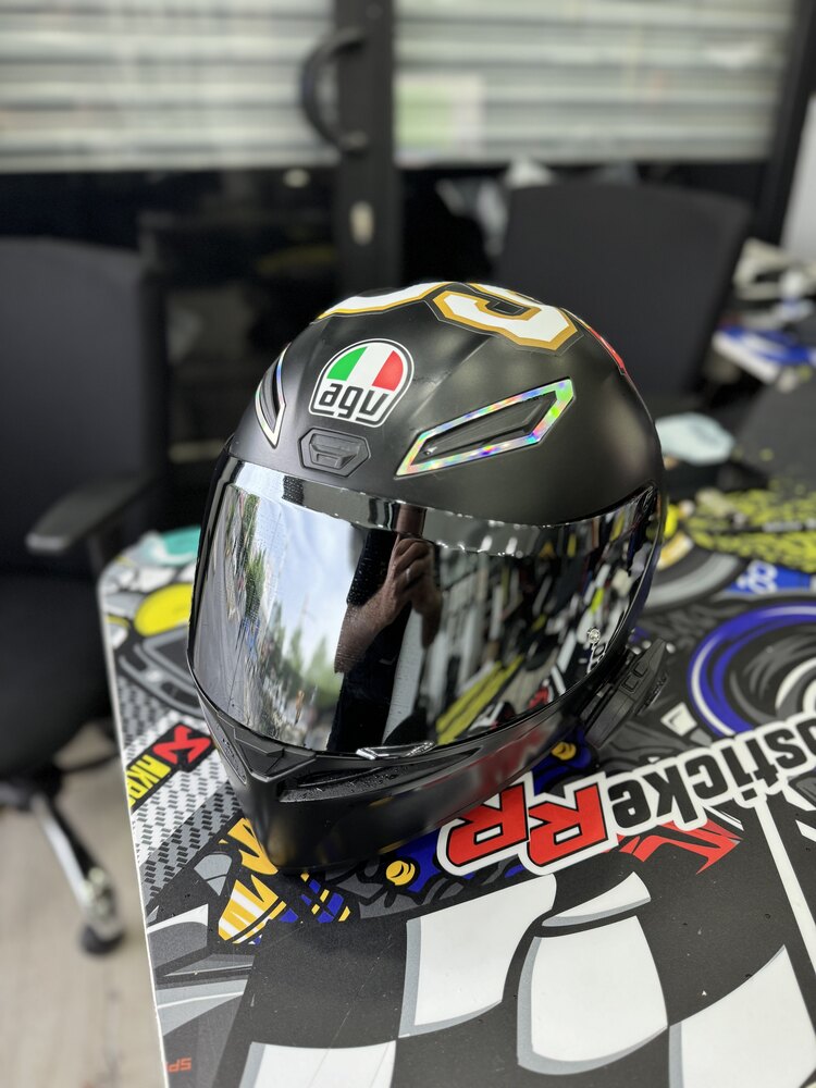 Agv k1 hologram sticker set