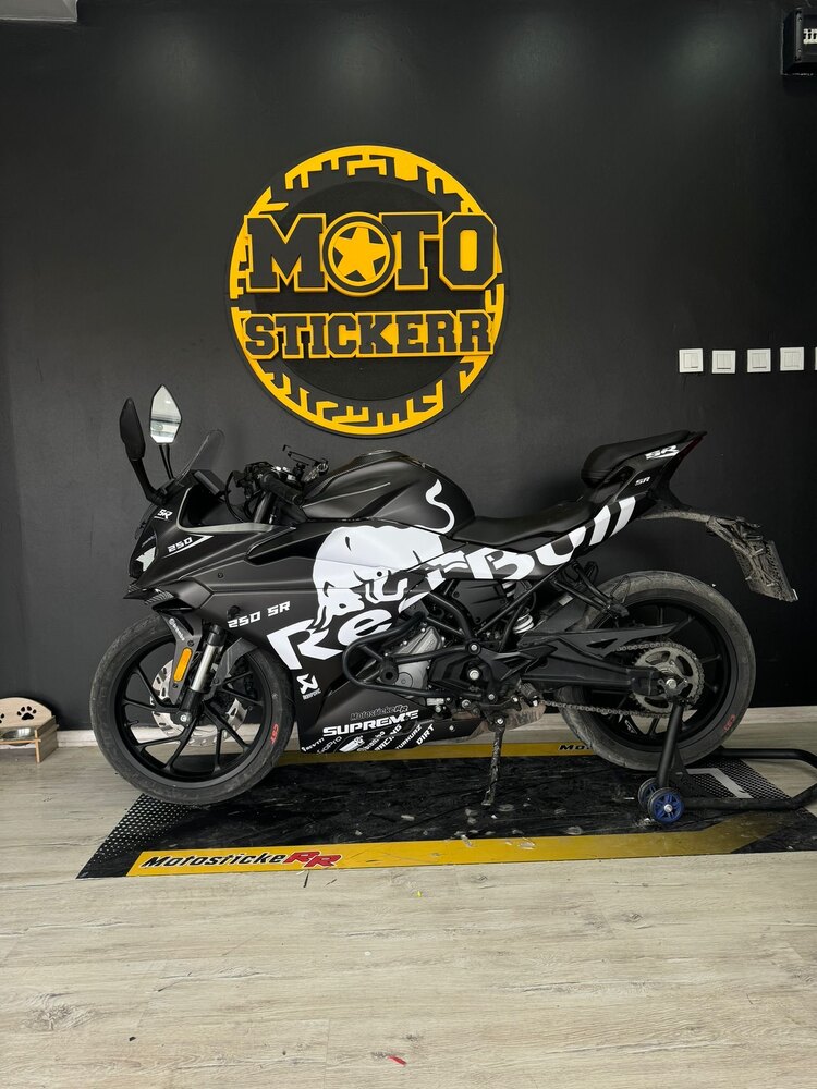 250SR REDBULL Sticker Set