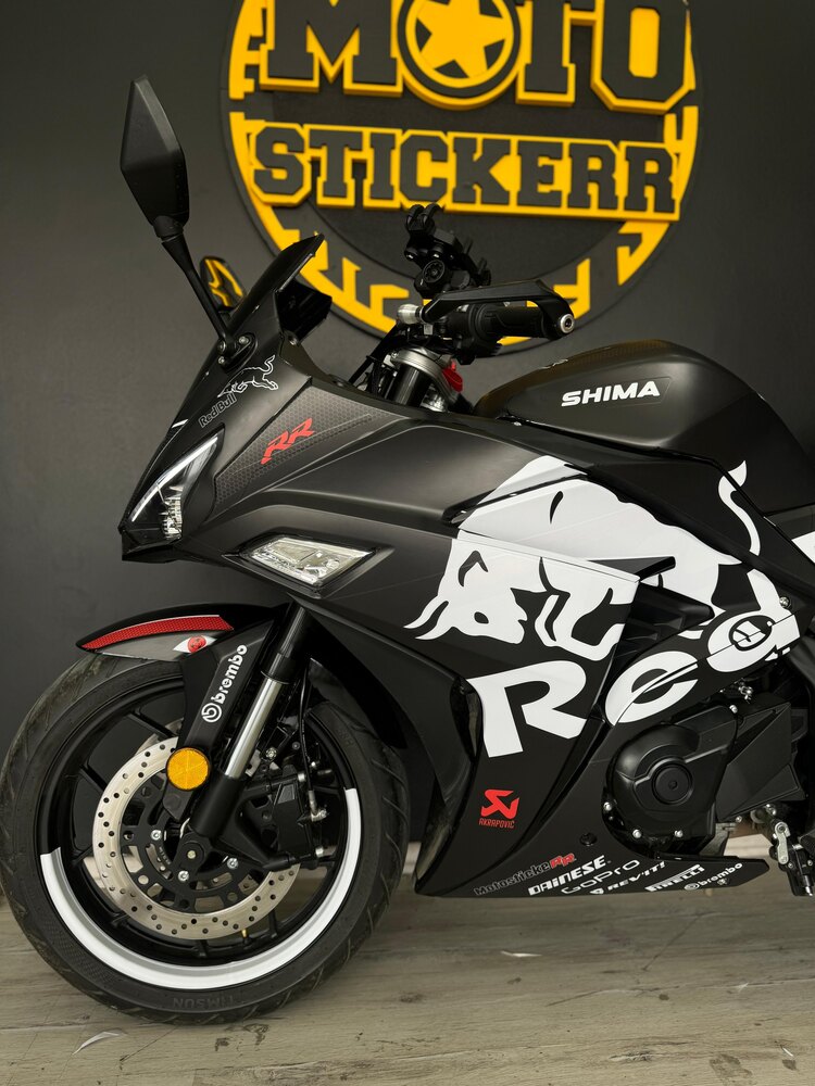 RKS R250 Redbull Tasarımı (Jant sticker dahil )