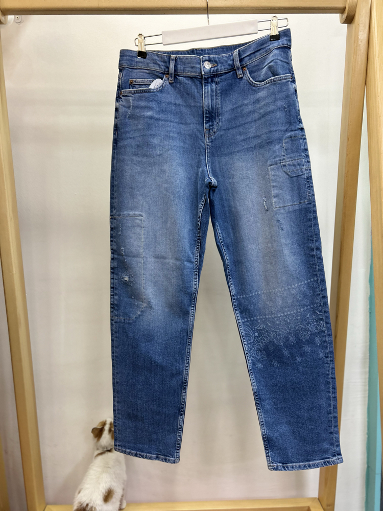 Tasarım Mom Jeans Kot Pantolon