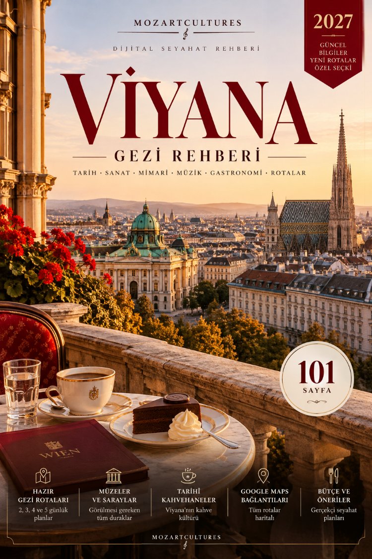 Viyana Gezi Rehberi 2027 | 101 Sayfalık Premium Seyahat Rehberi – MozartCultures