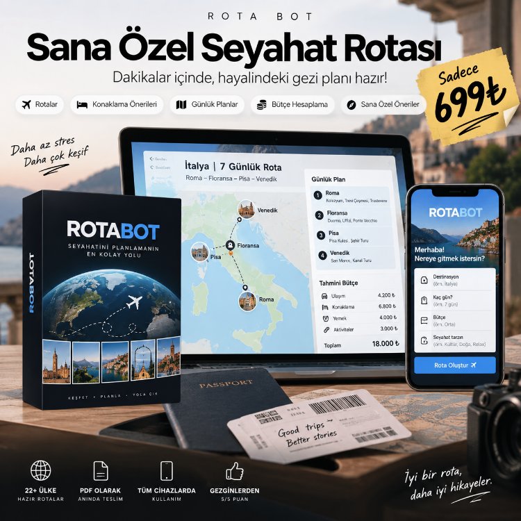 RotaBot | Kişisel Dünya Gezi Planlayıcısı