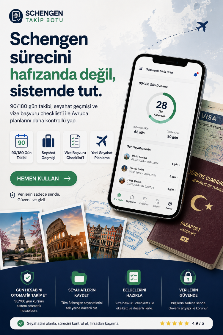 SCHENGEN TAKİP BOTU