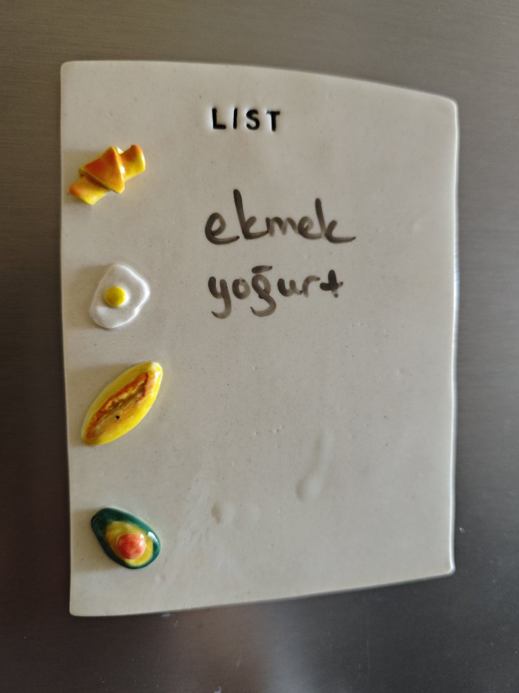 Liste Magnet (kalem dahil)