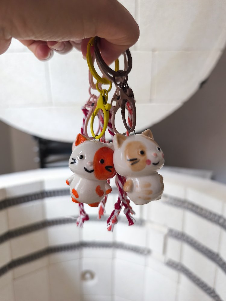 Kedi Charm-Anahtarlık