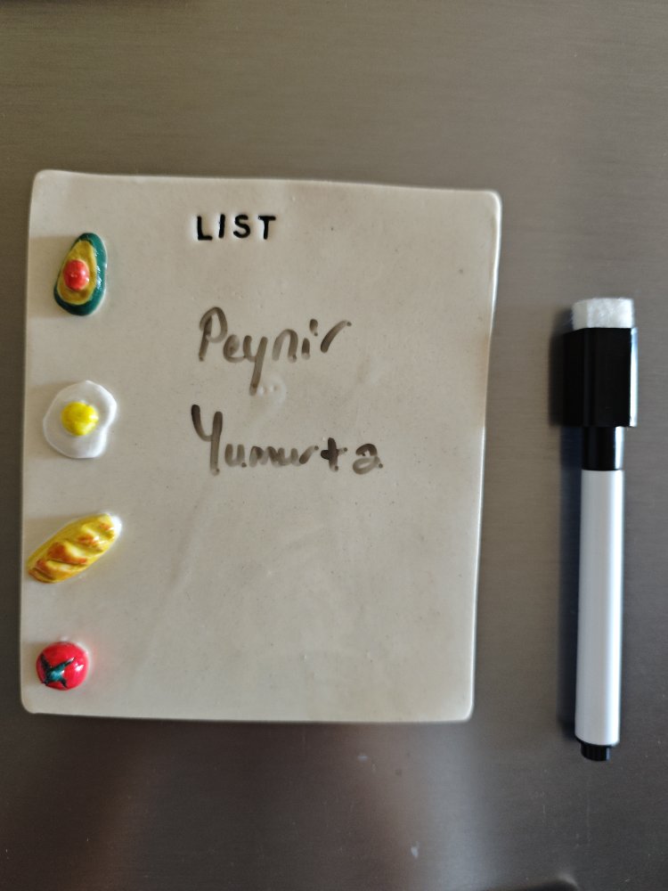 Liste Magnet (kalem dahil)