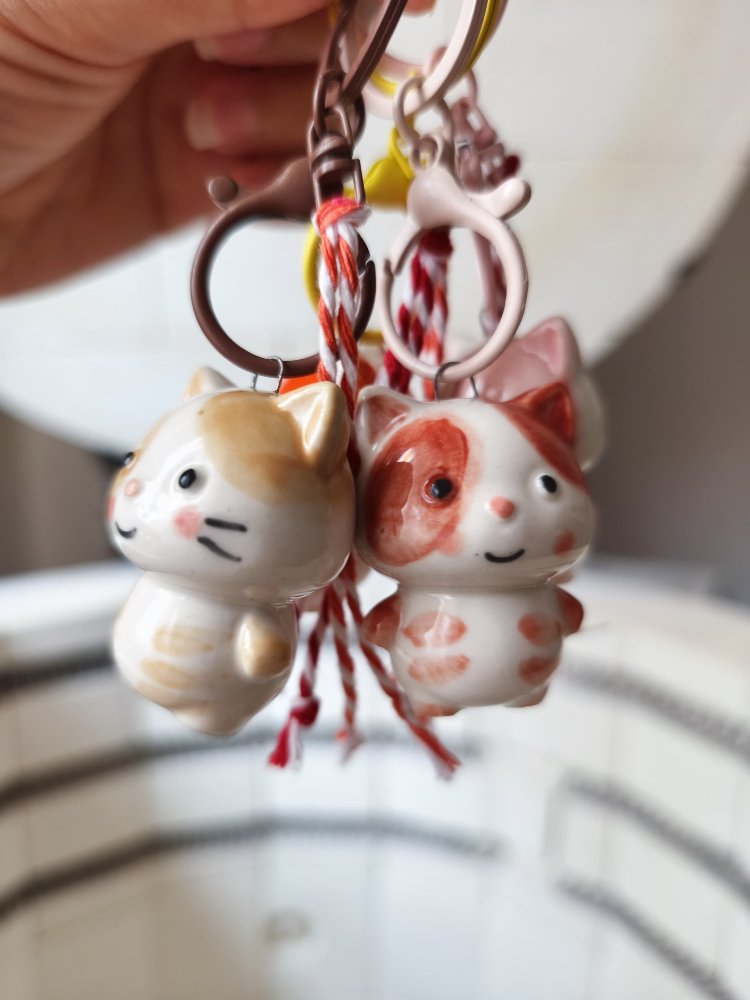 Kedi Charm-Anahtarlık