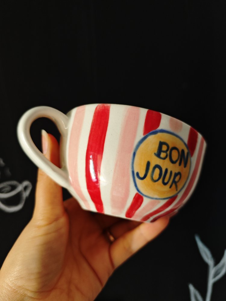 Bonjour Porselen Fincan (250 ml)
