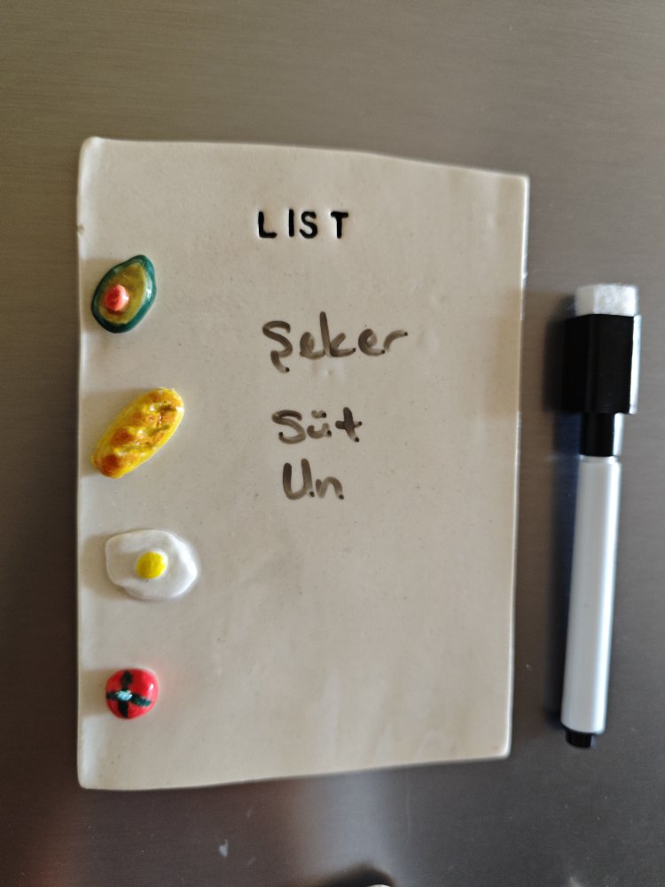 Liste Magnet (kalem dahil)