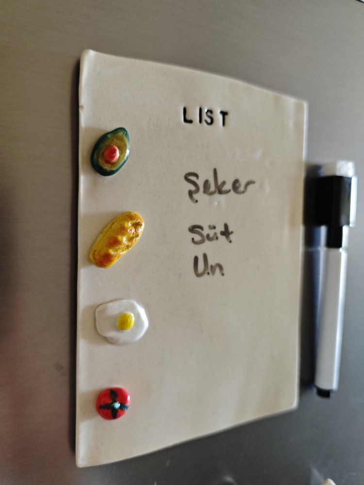 Liste Magnet (kalem dahil)