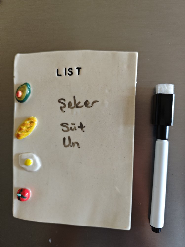 Liste Magnet (kalem dahil)