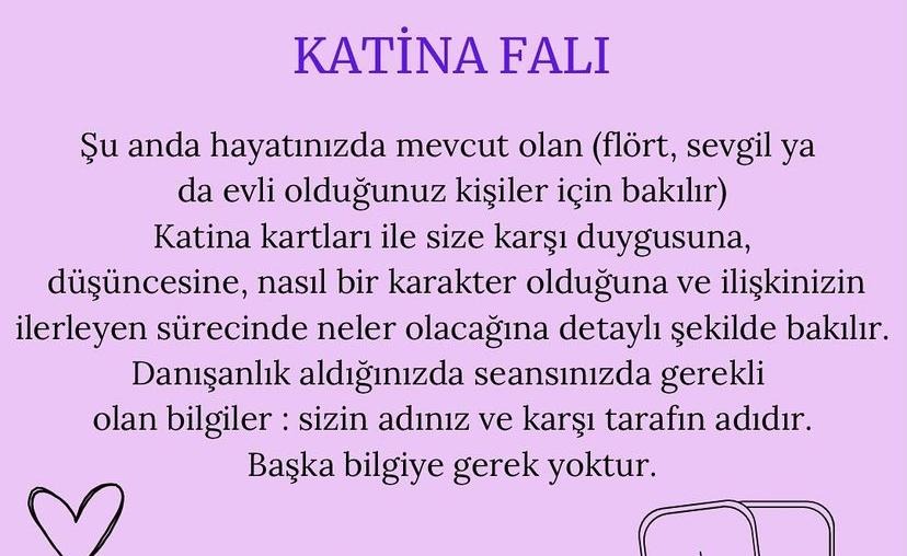 Katina Falı Bakımı