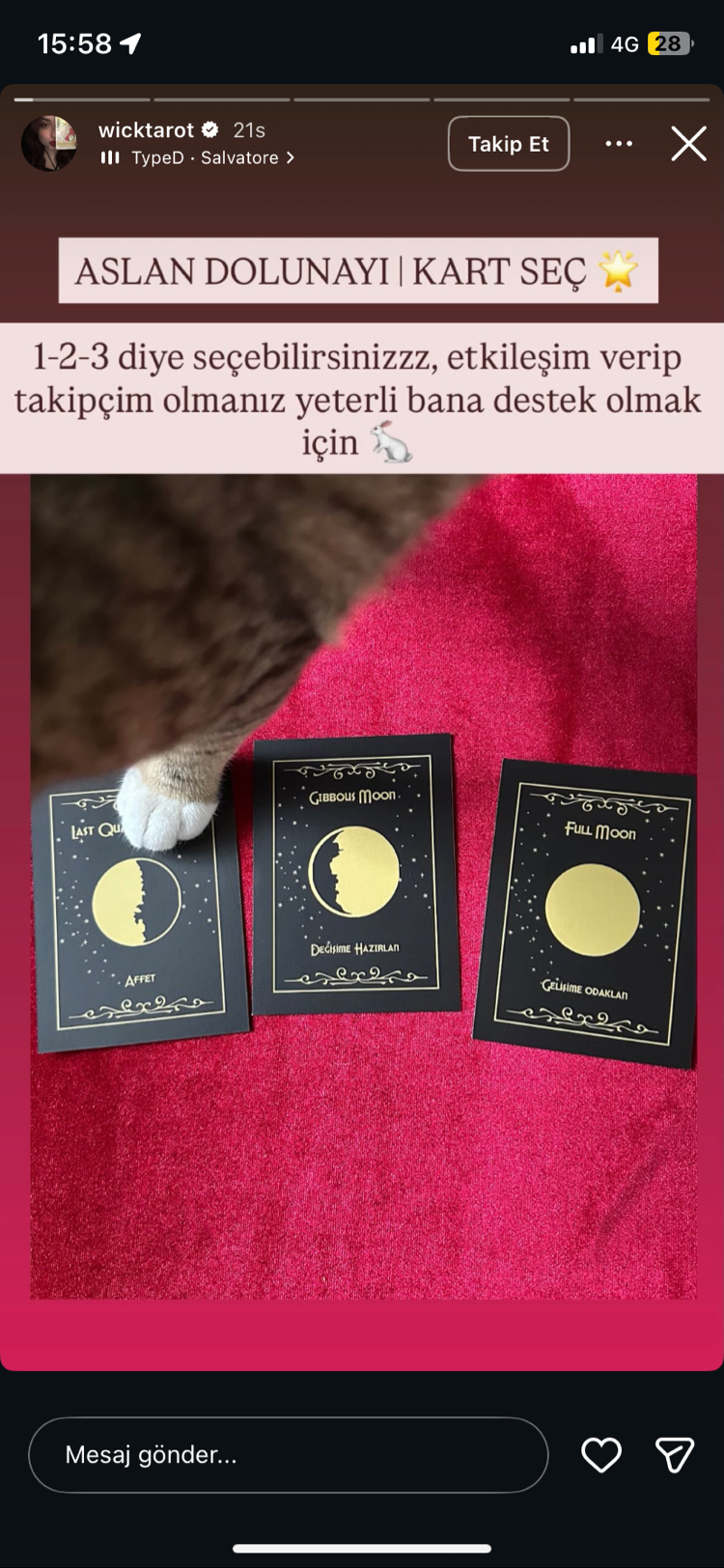 3 soru tarot’✨