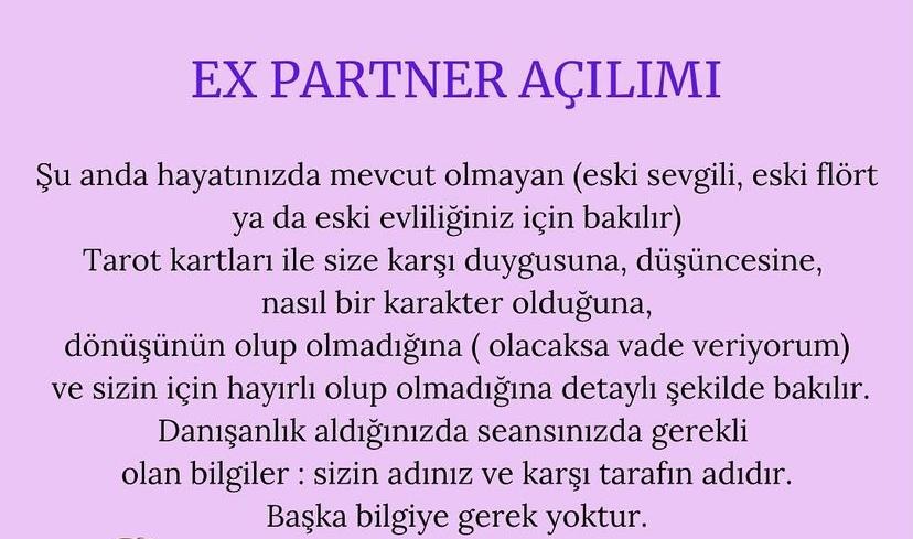 Ex Partner Açılımı 