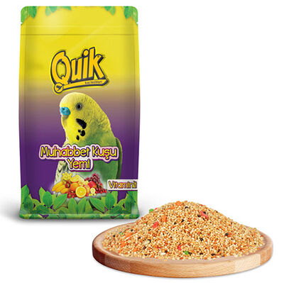 Quik Vitaminli Muhabbet Kuşu Yemi 400 Gr