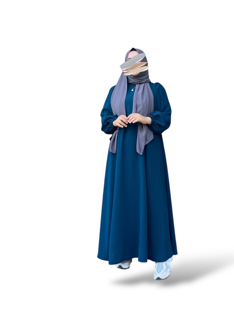 A kesim (Kloş) elbise 