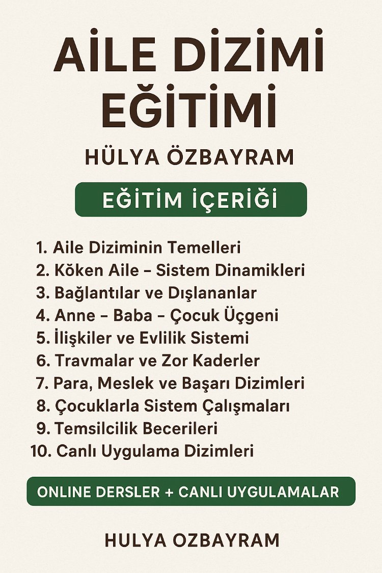 Aile Dizimi Eğitimi