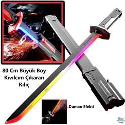 Kıvılcım atan 80 cm şarjlı kılıç...