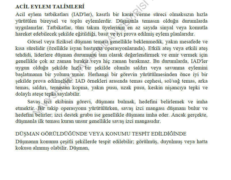 ABD Özel Kuvvetleri Savaş ve İz Sürme Kılavuzu