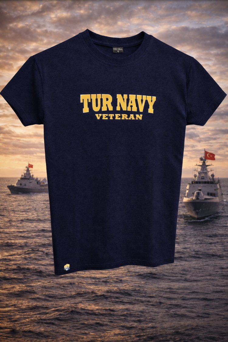 TURNAVY VETERAN lacivert Tshirt