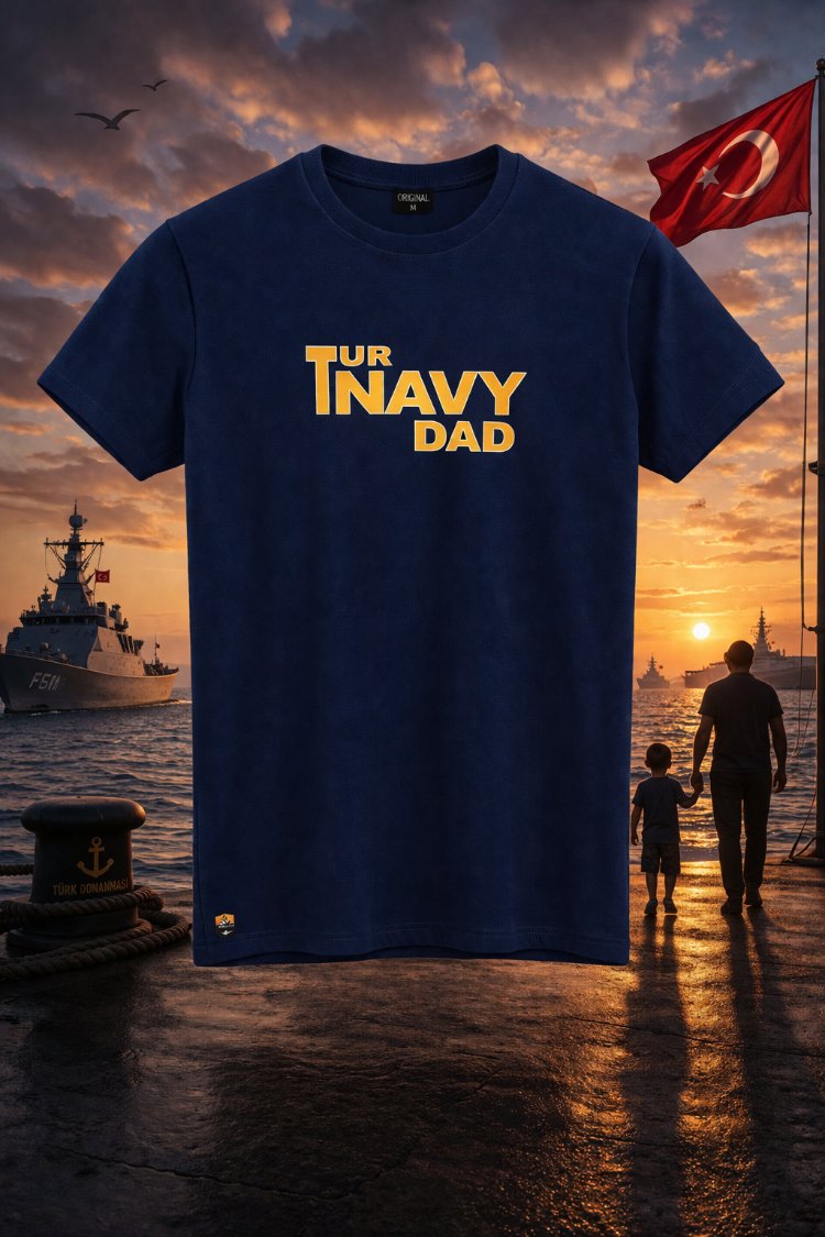 TURNAVY DAD Lacivert T-shirt