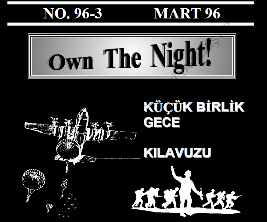 Küçük Birlik Gece Muharebe Kılavuzu: Gece Savaşçısı Doktrini (PDF)