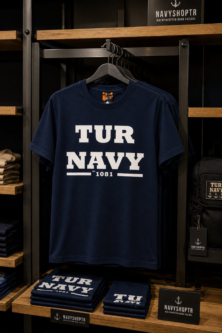 %100 Pamuk Lacivert TUR NAVY 