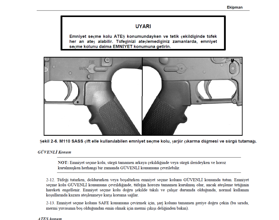 Keskin Nişancı (Sniper) Eğitim ve Operasyon El Kitabı - TC 3-22.10