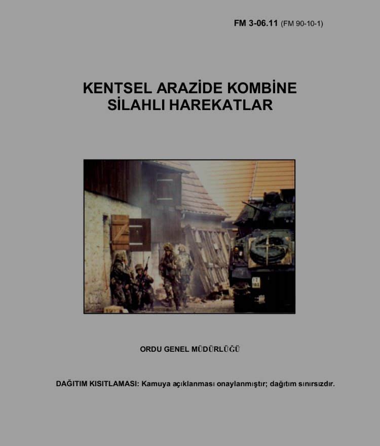 ABD Ordusu Meskun Mahal ve Şehir Operasyonları El Kitabı (FM 3-06.11)