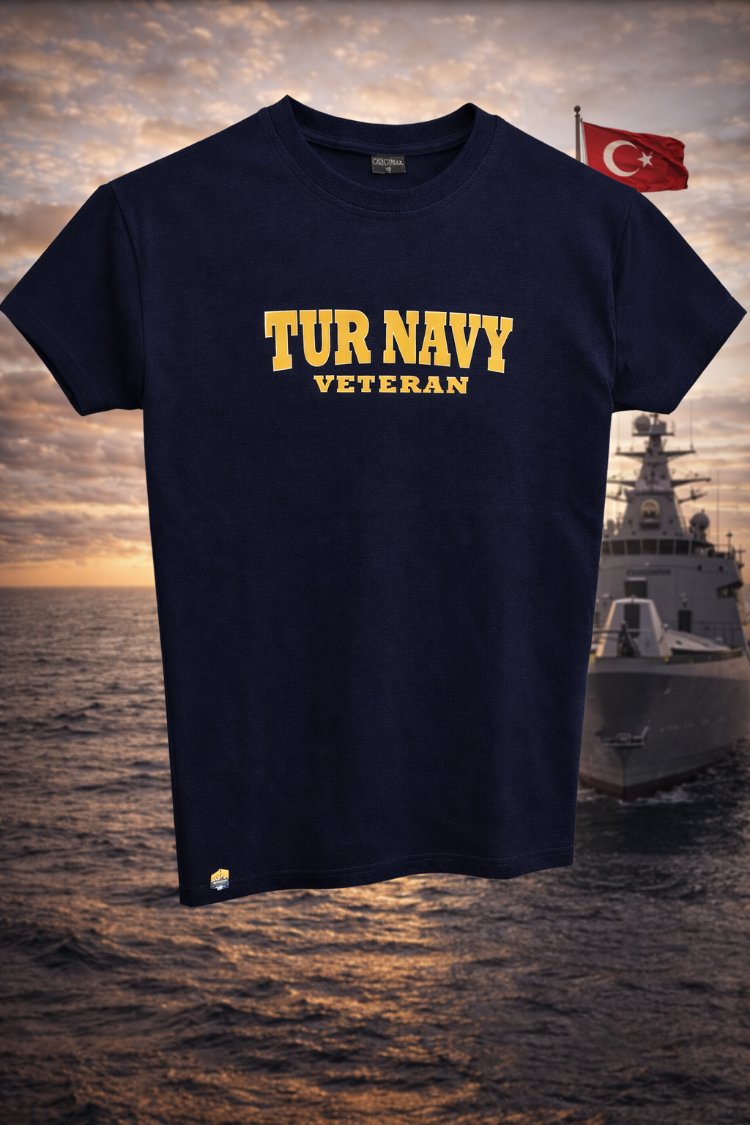 TURNAVY VETERAN lacivert Tshirt