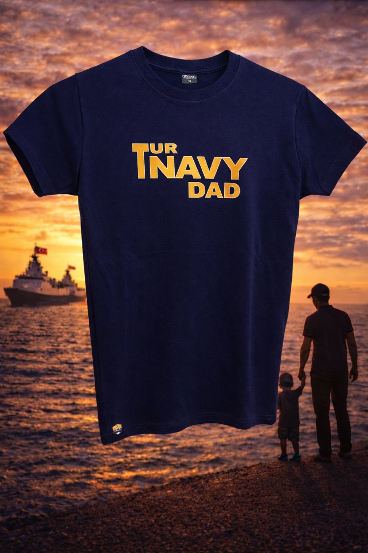 TURNAVY DAD Lacivert T-shirt