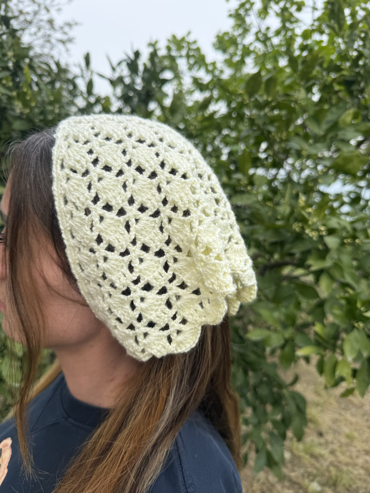 Krem Saç Bandana