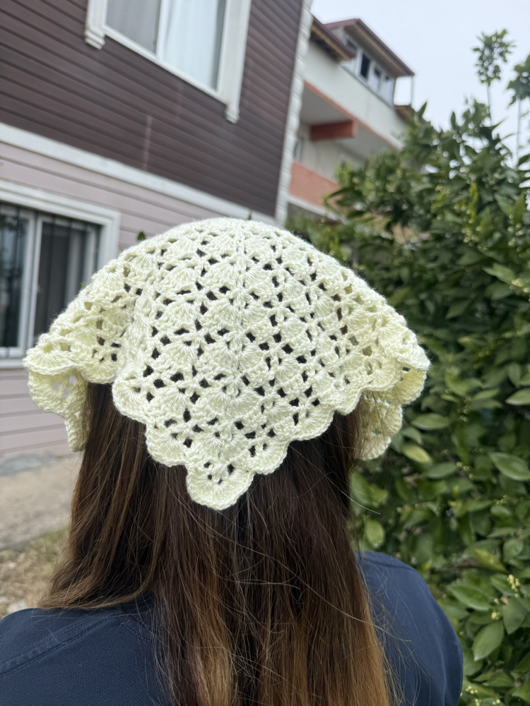 Krem Saç Bandana