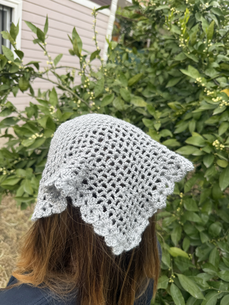 Gri Saç Bandana