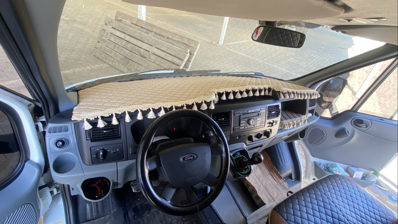 FORD TRANSİT 2007/2012 model arası BEJ, BEJ Püsküllü Torpido ÖRTÜSÜ