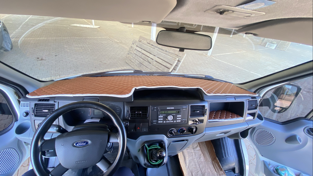 FORD TRANSİT 2007/2012 model arası TABA, TABA Püskülsüz Torpido ÖRTÜSÜ